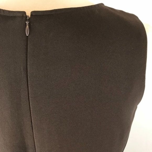 INC Brown Sleeveless Career Sheath Dress Size 10 - Picture 7 of 7
